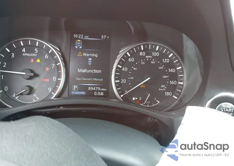 2023 Infiniti Q50 Luxe из США, поврежденный, VIN JN1EV7BP0PM510042